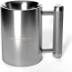 Heavy Mug 8KG/18LB 10 oz - Stainless Steel Fitness Water Cup | Durable Weightlifting Plate Design | Gym, Workout, and Coffee Enthusiast Gift | BPA-Free Sports Bottle