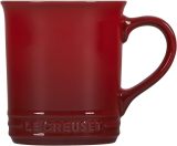 Stoneware Set of 4 Mugs, 14 oz. each, Cerise