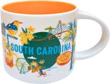 Starbucks Discovery Series South Carolina Ceramic Mug, 14 Oz