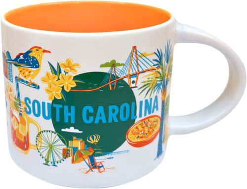 Starbucks Discovery Series South Carolina Ceramic Mug, 14 Oz