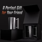 Heavy Mug 8KG/18LB 10 oz - Stainless Steel Fitness Water Cup | Durable Weightlifting Plate Design | Gym, Workout, and Coffee Enthusiast Gift | BPA-Free Sports Bottle
