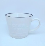 Dean&Deluca Morning Mug Milk White Mug Microwave Safe Dishwasher Safe Tableware Coffee Tea