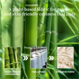 Sheets Set，Rayon Derived from 100% Bamboo_，Cooling & Soft Bed Sheets, Luxury Bedding Sheets & Pillowcases, 16 Inch Deep Pockets (Cal King,Beige)