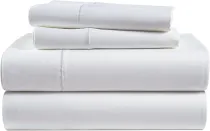 100% Egyptian Cotton Sheets King Size - 1000 Thread Count, 4Pc King Size Sheets set, Smooth Sateen Weave King Sheets, Ultra Luxury Bed Sheets, 16  Deep Pocket King Sheet Set - White Sheets