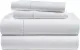 100% Egyptian Cotton Sheets King Size - 1000 Thread Count, 4Pc King Size Sheets set, Smooth Sateen Weave King Sheets, Ultra Luxury Bed Sheets, 16  Deep Pocket King Sheet Set - White Sheets