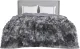 Ultra Soft Fluffy King Size Blanket for Bed – Fuzzy, Fluffy, Shaggy Faux Fur King Blanket, Warm and Thick Sherpa, Tie-dye Decorative Gift, Oversized Blankets King Size, 108x90 Inches, 640 GSM