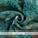 Boho Throw Blanket for Bed - 100% Cotton Ultra Soft Rustic Quilt Summer Blanket - Floral Printed Farmhouse Decor Bed Blankets,80 ×90  All Season Rustic Throw for Sofa Couch Chair