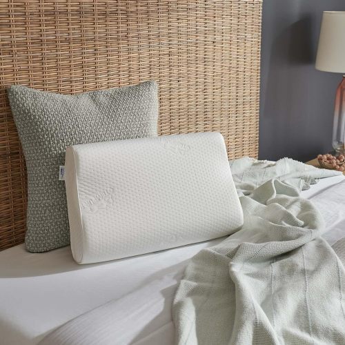 Neck Pillow, Medium Profile, White