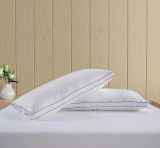 Standard Pillows for Sleeping - Bed Pillows Set of 4 - Luxury Hotel Quality Down Alternative Pillows for Back and Side Sleeper, Soft and Supportive Gusseted Pillow, 20x26