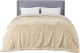 Fuzzy Faux Fur King Blanket - Soft, Fluffy, Plush Sherpa Fleece, 108x90 Inches, 640 GSM