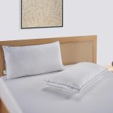 Standard Pillows for Sleeping - Bed Pillows Set of 4 - Luxury Hotel Quality Down Alternative Pillows for Back and Side Sleeper, Soft and Supportive Gusseted Pillow, 20x26