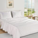 100% Egyptian Cotton Sheets King Size - 1000 Thread Count, 4Pc King Size Sheets set, Smooth Sateen Weave King Sheets, Ultra Luxury Bed Sheets, 16  Deep Pocket King Sheet Set - White Sheets