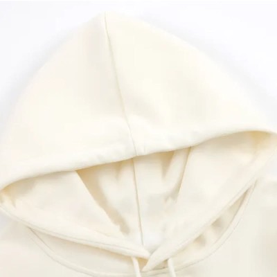 Gothic Ghost Embroidery Loose Pocketed Hoodie