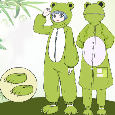 Cute Froggy Comfy Pajamas Sleep Jumpsuit