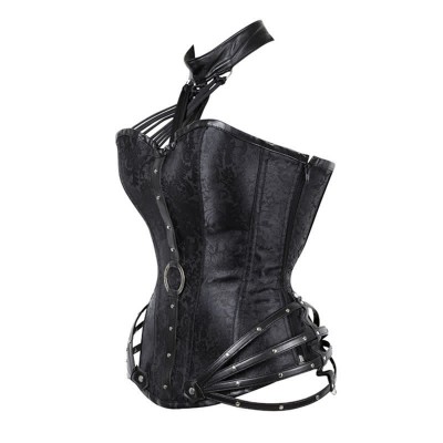 Gothic Steampunk Halter Corset Tops