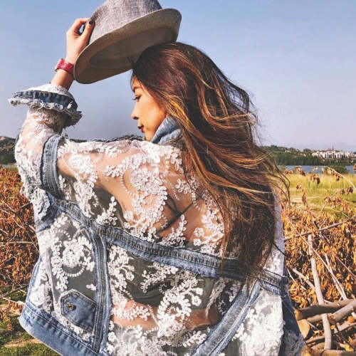 Frayed Edges Denim Jacket