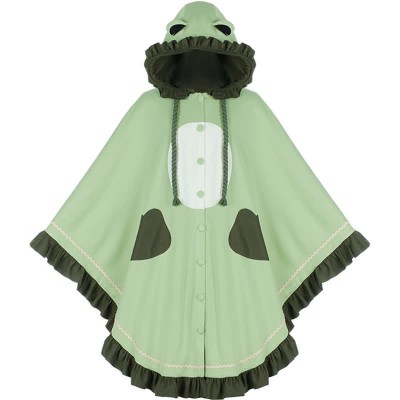 Pre-Order Cartoon Frog Wearable Hooded Blanket