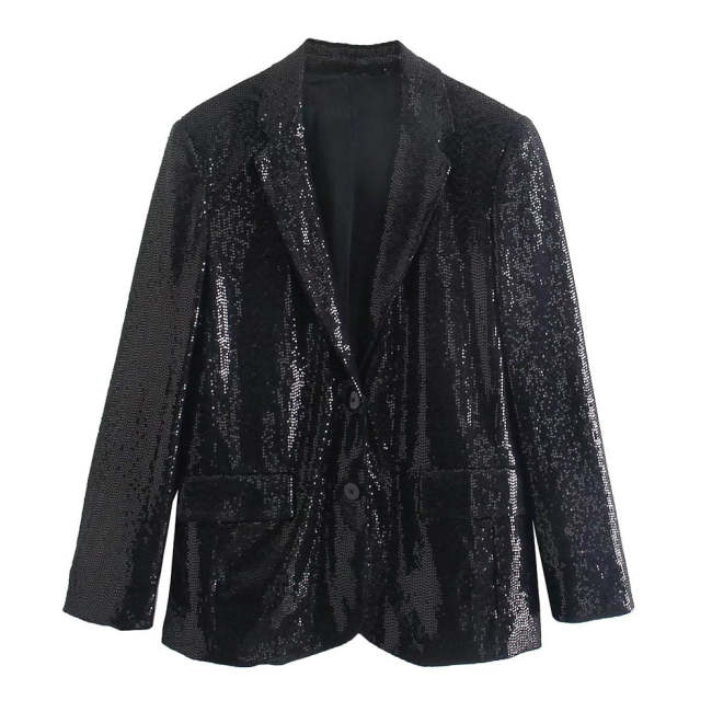 Harrie Sequin Blazer