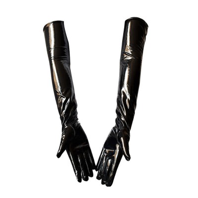 Cosplay Bunny Lace Up PU Jumpsuit Lingerie