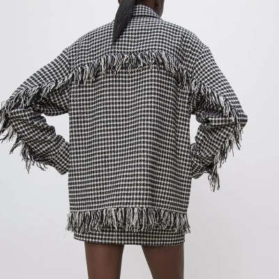 Houndstooth Pamela Shirt