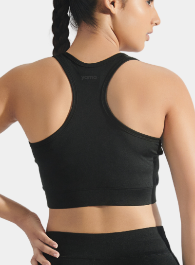 Flo Bra Top Midnight Black