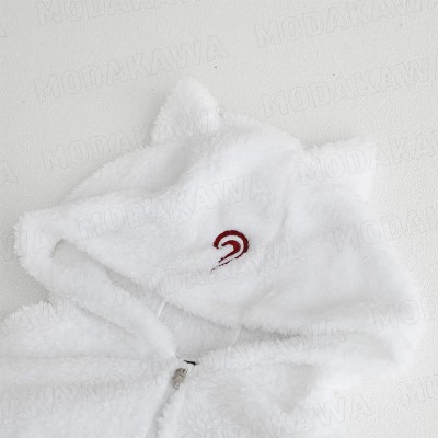 【50% OFF】Nine-tailed Fox Plush One-piece Hooded Pajamas