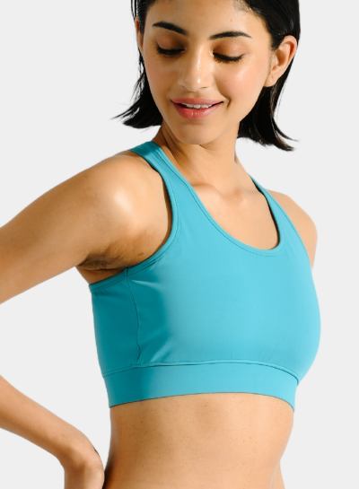 Flo Bra Top Fiji Blue