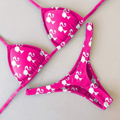 Fashion Sexy Printed Sling Bikini