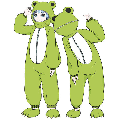 Cute Froggy Comfy Pajamas Sleep Jumpsuit