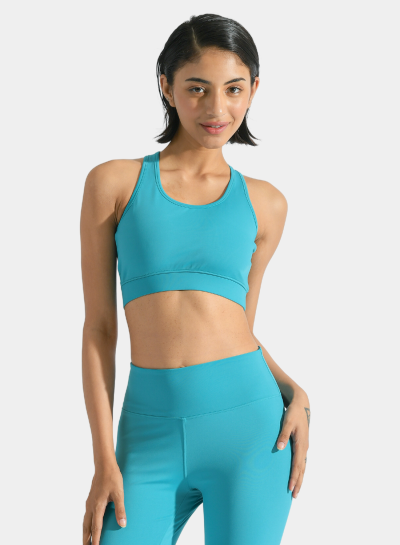 Flo Bra Top Fiji Blue