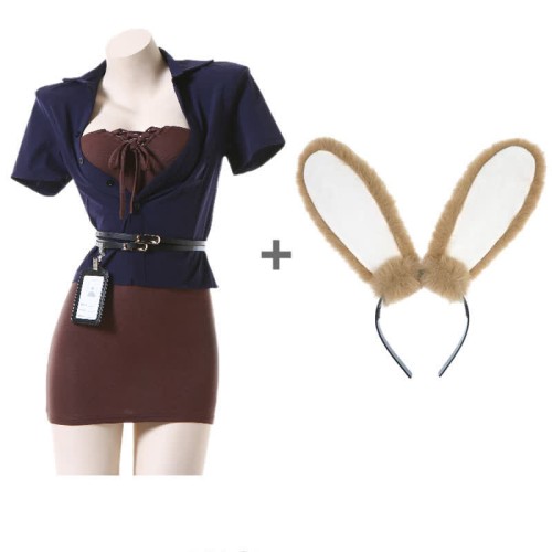 Cosplay Bunny Sexy OL Lingerie Set