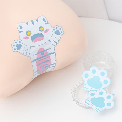 Kawaii Cartoon Tiger Print Nipple Cover Pasties Breast