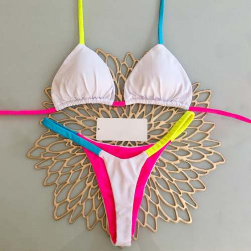Fashion casual solid color sexy bikini