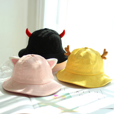 Cat Ears Angel Devil Antlers Fisherman Hat