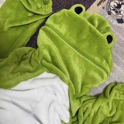 Cute Froggy Comfy Pajamas Sleep Jumpsuit