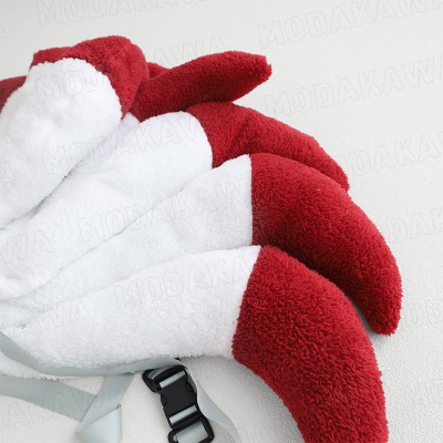 Nine-tailed Fox Plush One-piece Hooded Pajamas