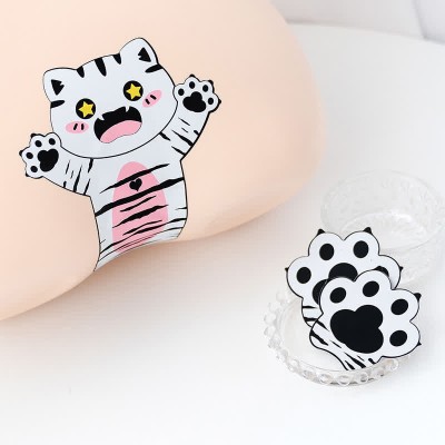 Kawaii Cartoon Tiger Print Nipple Cover Pasties Breast