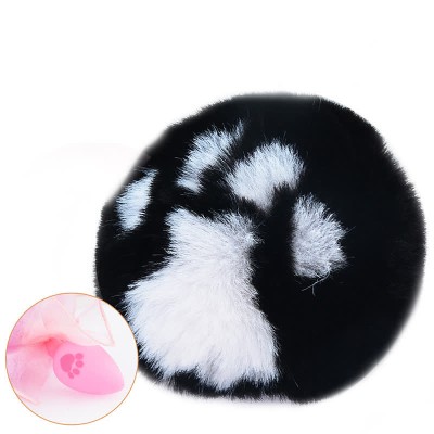 Cosplay Kitty Paw Print Tail Anal Plug SM Accessories