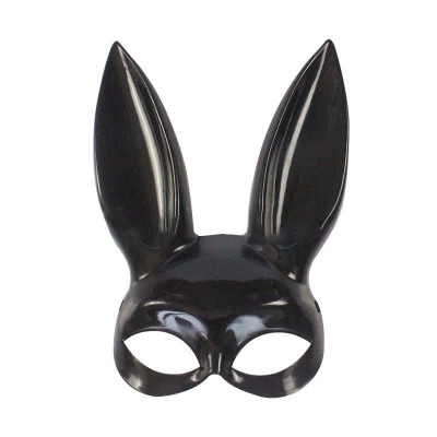 Cosplay Bunny Lace Up PU Jumpsuit Lingerie