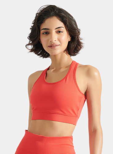 Flo Bra Top Fiery Coral