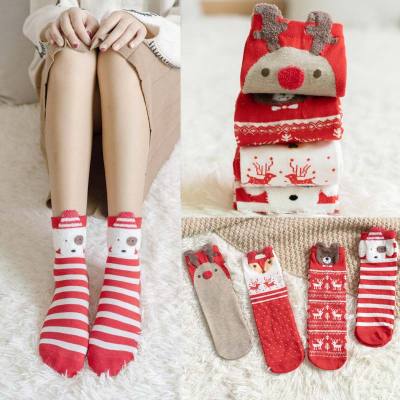Cute Cartoon Christmas Socks