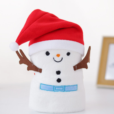 Chic Cartoon Christmas Hat Wearable Blanket