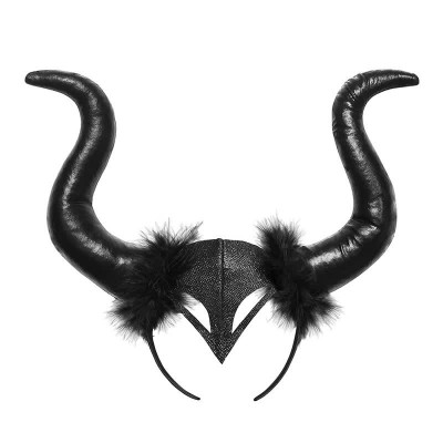Cosplay Demon Horn Headband Halloween Hair Accessory