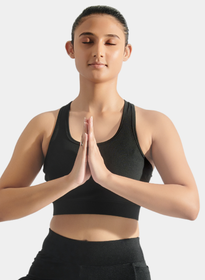 Flo Bra Top Midnight Black