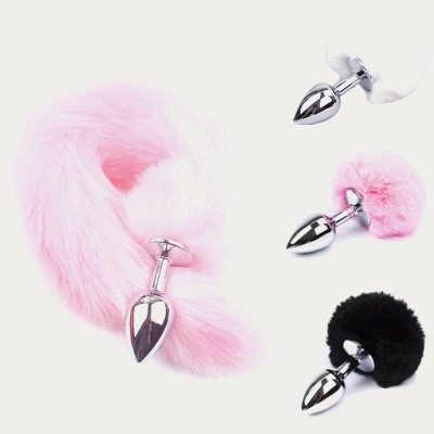 Fox Rabbit Tail Anal Plug SM Accessories