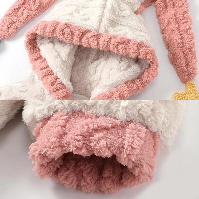 【50% OFF】Lovely Animal Plush Hooded Pajamas Set