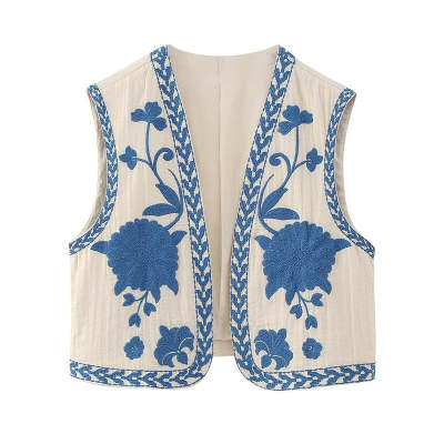 Vintage Embroidered Vest