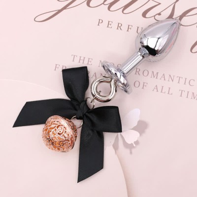Bowknot Kitty Anal Plug Nipple Clamps SM Accessories