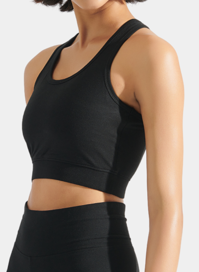 Flo Bike Short & Bra Top Combo Midnight Black