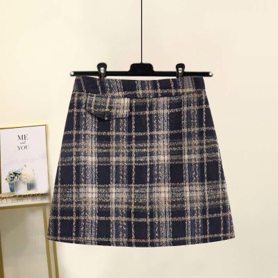 Bow Knot Print Colorblock Sweater Plaid Pleated Skirt Two Pieces Set